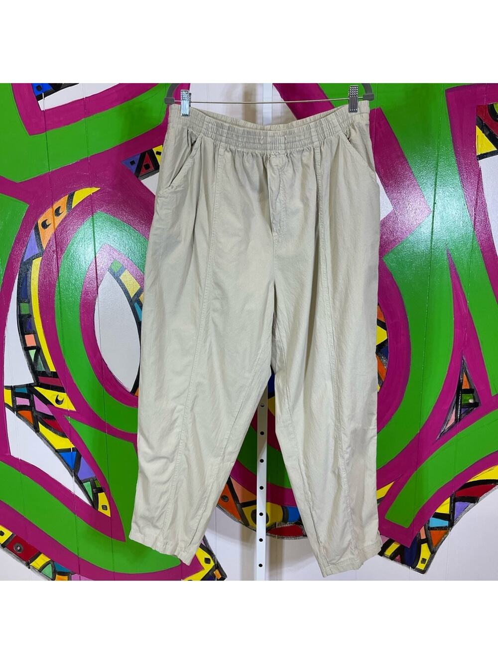 Bobbie Brooks, Vintage Elastic Waist Tapered Pants. Size 18/20. Excellent cond!